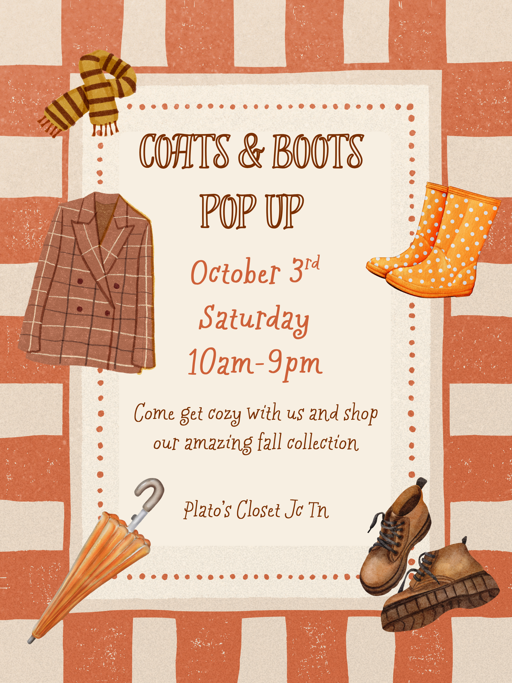 Coats & Boots Pop Up